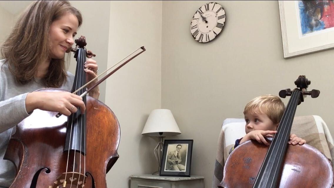 Cello practice